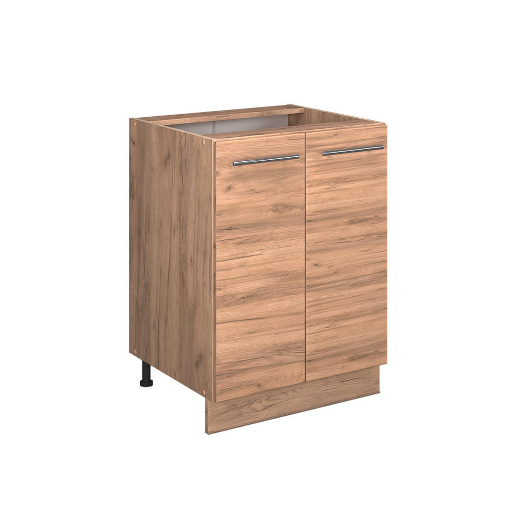 KÖKSUNDERSKÅP Fame-Line Goldkraft ek 60 cm , AP Marble Honungsek, Honungsek 82/60/60 cm