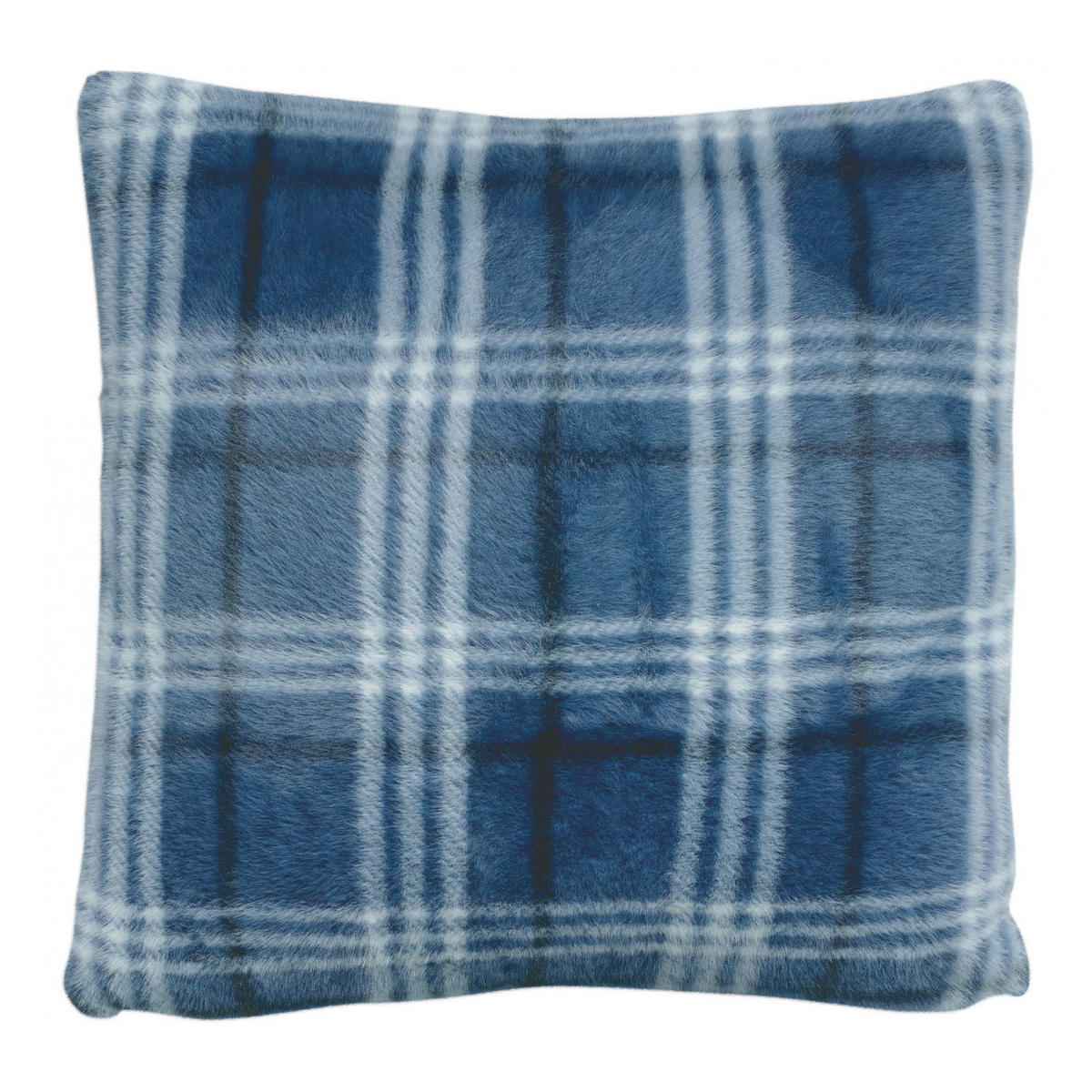 KISSEN Luba tintenblau 45 x 45 cm - Dunkelblau, Textil (45/45cm) - Vivaraise