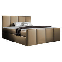 BOXBETT Lars - Hellbraun, Holz (160/200cm) - MIRJAN24