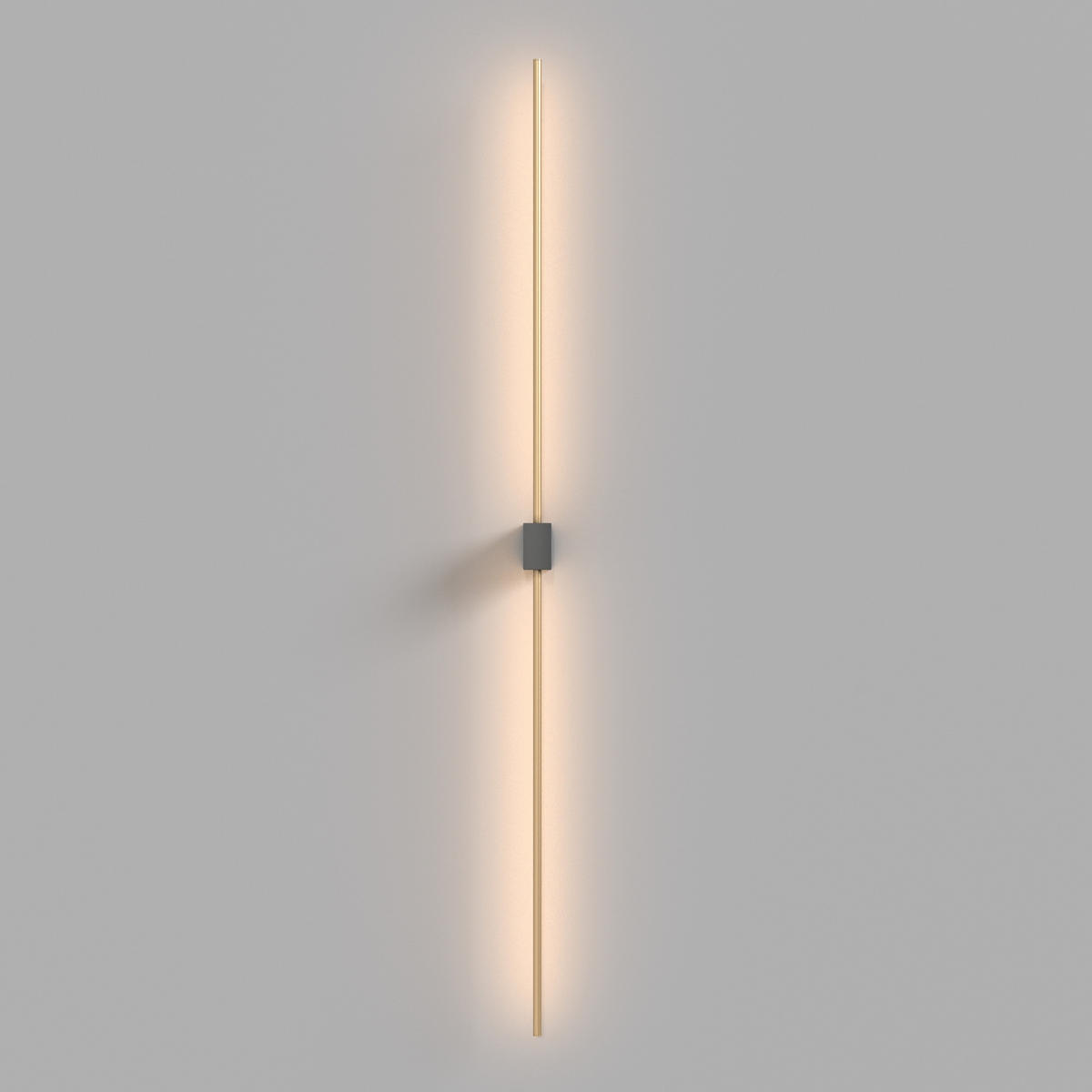 WANDLEUCHTE Pars - Schwarz - 104.9/7/3 cm - Schwarz, Kunststoff (7/3/104.9cm) - Maytoni