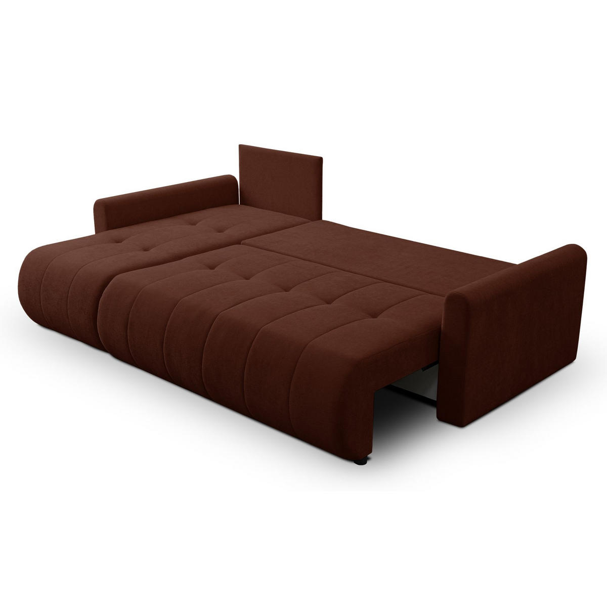ECKSOFA Timmone Kupfer Chenille 230 cm - Schwarz/Kupferfarben, Kunststoff/Textil (230/149cm) - Selsey