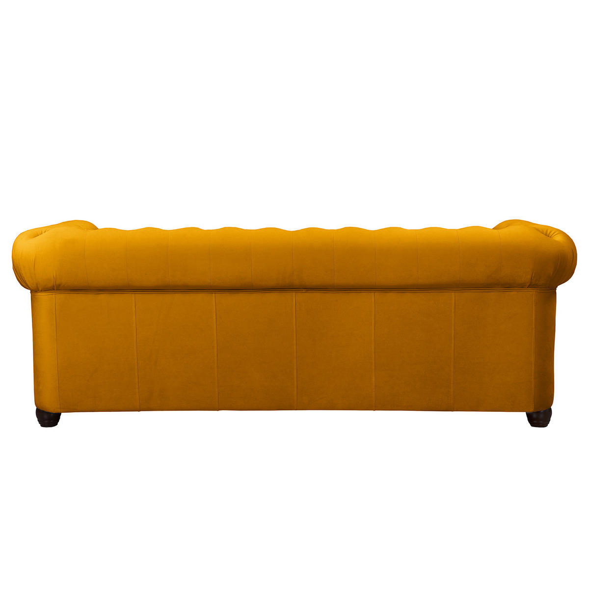 3-SITZER SOFA - Gelb, Textil (203/72/86cm) - home24