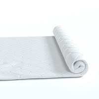 TOPPER Cody - Weiß, Textil (90/200cm) - Meblito