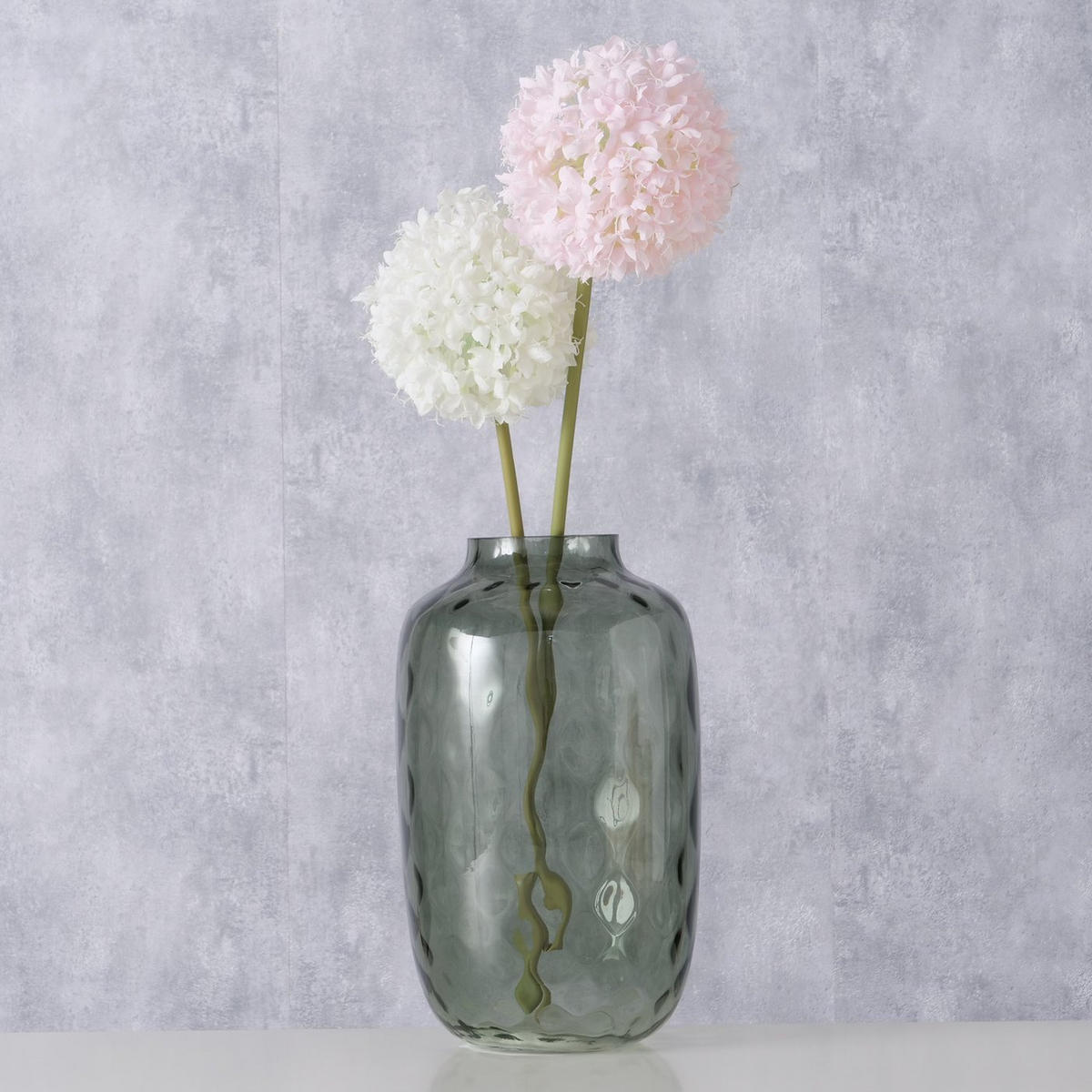 VASE Glas Donan 33 cm - Grün, Glas (20/33cm) - Boltze Home