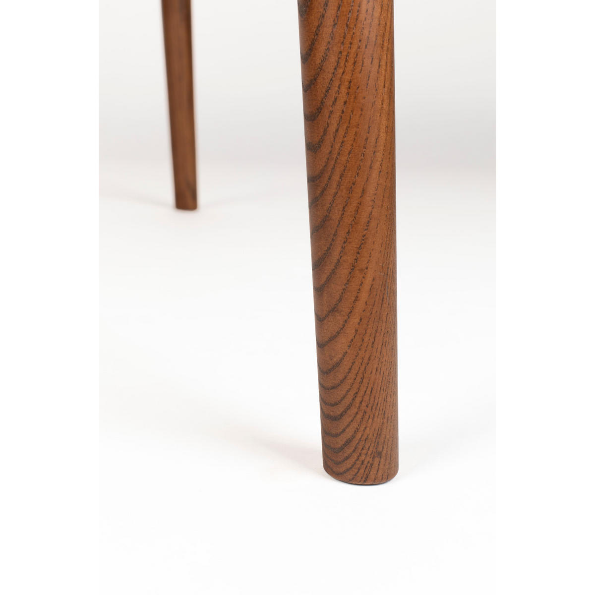 ESSTISCH Twist Ausziehbarer Rund 120/160x120 cm Walnuss - Braun, Holz (160/120/76cm) - Zuiver