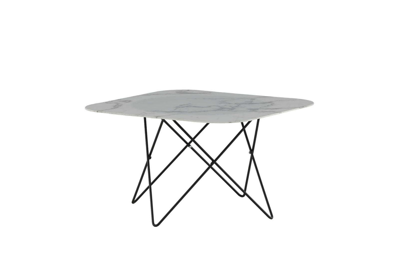 COUCHTISCH 80x80 cm - Weiß, Holzwerkstoff (80/80/50cm) - ebuy24