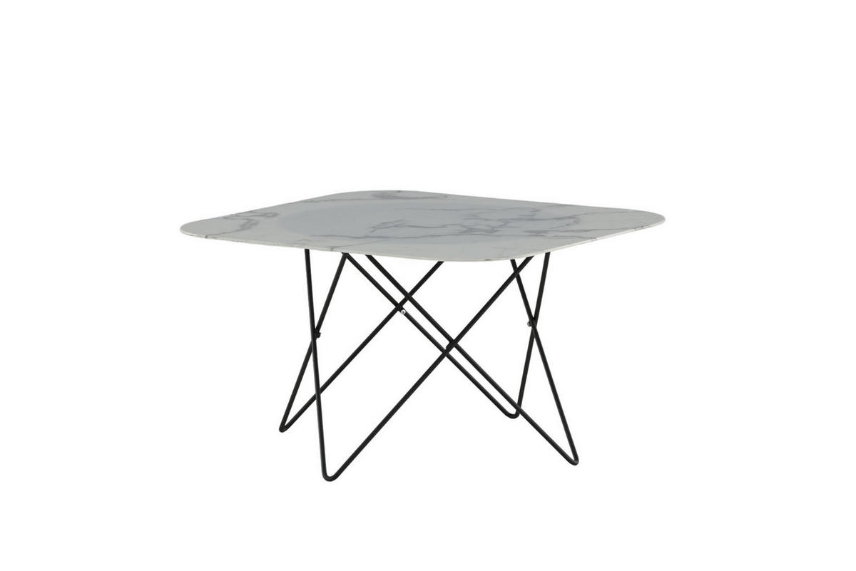COUCHTISCH 80x80 cm - Weiß, Holzwerkstoff (80/80/50cm) - ebuy24