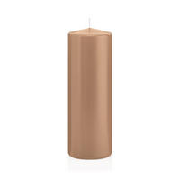 STUMPENKERZEN Caramel Ø 68 x 200 mm, 12 Stück - Beige, Paraffin (7/20cm) - Wiedemann Kerzen