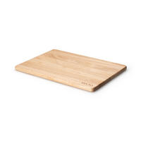 SCHNEIDEBRETT SALTO, Gummibaum, 35 x 25 cm - Braun, Holz (33/37cm) - Continenta