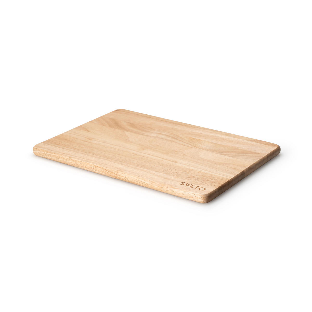 SCHNEIDEBRETT SALTO, Gummibaum, 35 x 25 cm - Braun, Holz (33/37cm) - Continenta