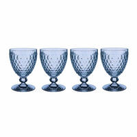 ROTWEINGLÄSER Boston Coloured Blau 310 ml 4er Set - Blau, Glas (0.31L) - Villeroy & Boch