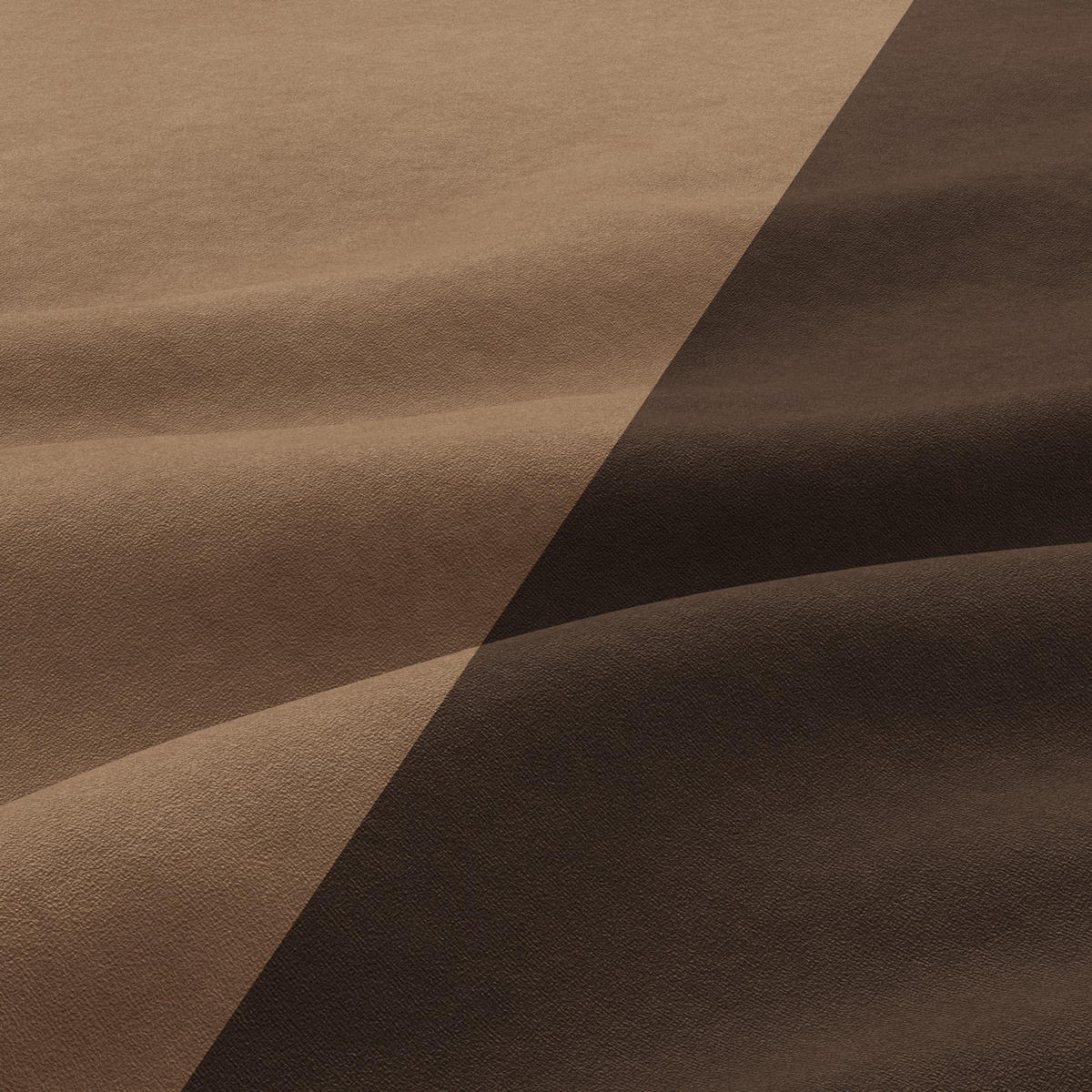 SOFA 3-SITZER MIT SCHLAFFUNKTION ORION, Dunkelbraun + Braun - Braun, Textil (220/85/92cm)