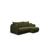 ECKSOFA Calgary - Grün, Holzwerkstoff/Textil (207/148cm) - Fun Möbel