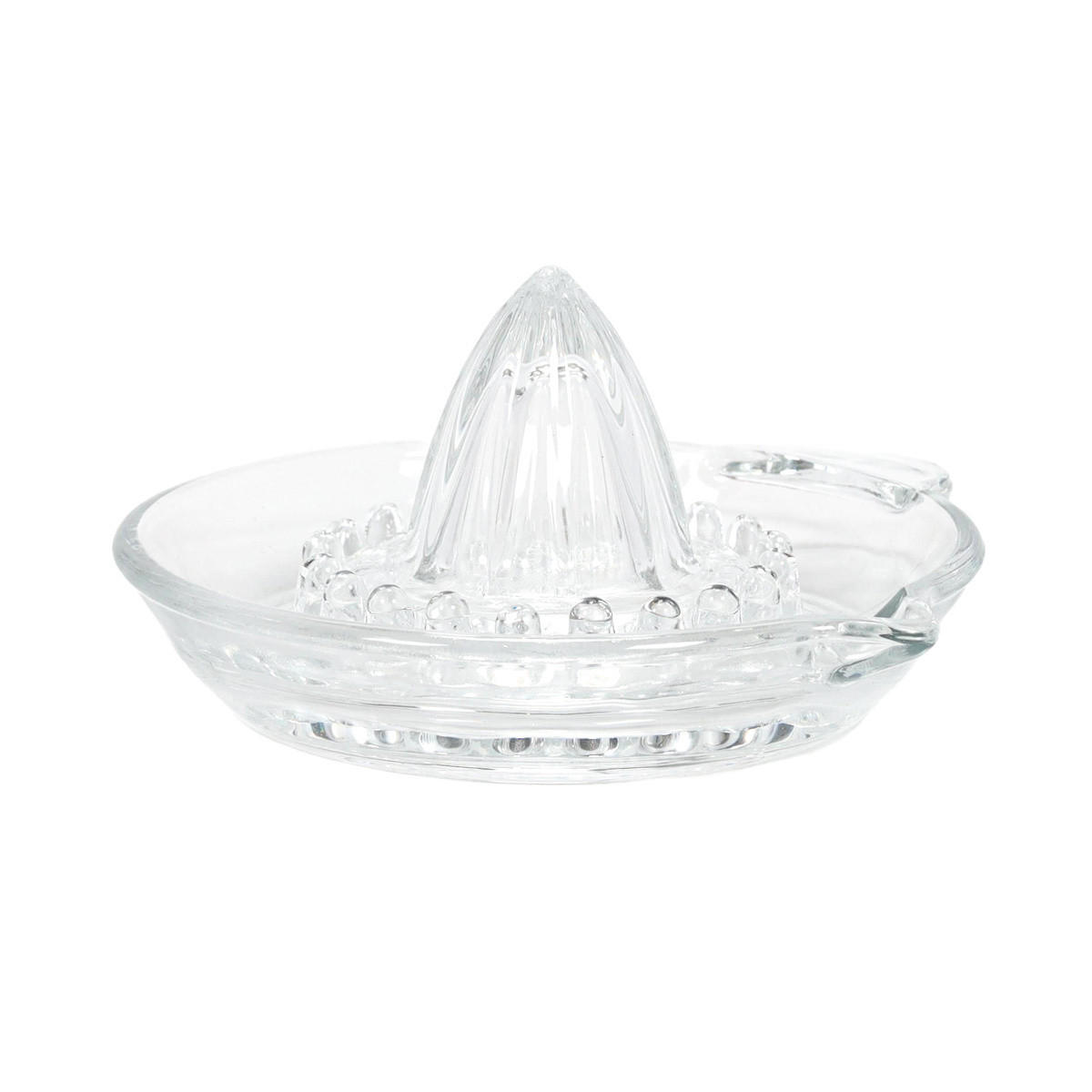 SAFTPRESSE für Zitrusfrüchte 14,5/14/7 cm - Transparent, Glas (14.5cm) - Excellent Houseware