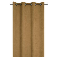 VORHANG Samt Dandy 140/260 cm - Gelb, Textil (140/260cm)