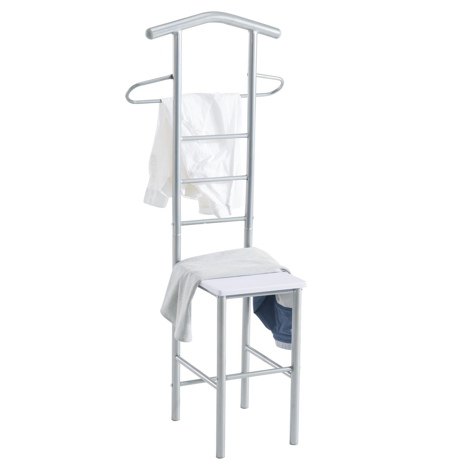 HERRENDIENER JIVO - Weiß, Metall (53/121/47cm) - CARO-Möbel