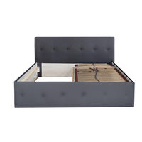 POLSTERBETT Atalanta Anthrazit 140 x 200 x 40 cm Ohne Matratze und Lattenrost - Anthrazit, Holz (140/200cm) - Halmon Schlafkomfort Betten 