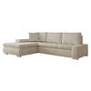 ECKSOFA Orkan Mini - Champagner, Holz/Textil (265/185cm) - MIRJAN24