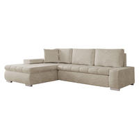 ECKSOFA Orkan Mini - Champagner, Holz/Textil (265/185cm) - MIRJAN24