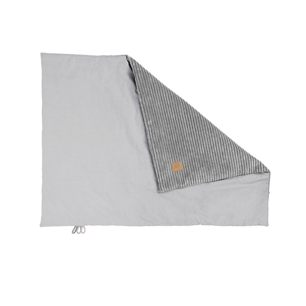 BABYDECKE, Aesthetic , grau winterlich - Grau, Textil (100/77cm) - MeowBaby