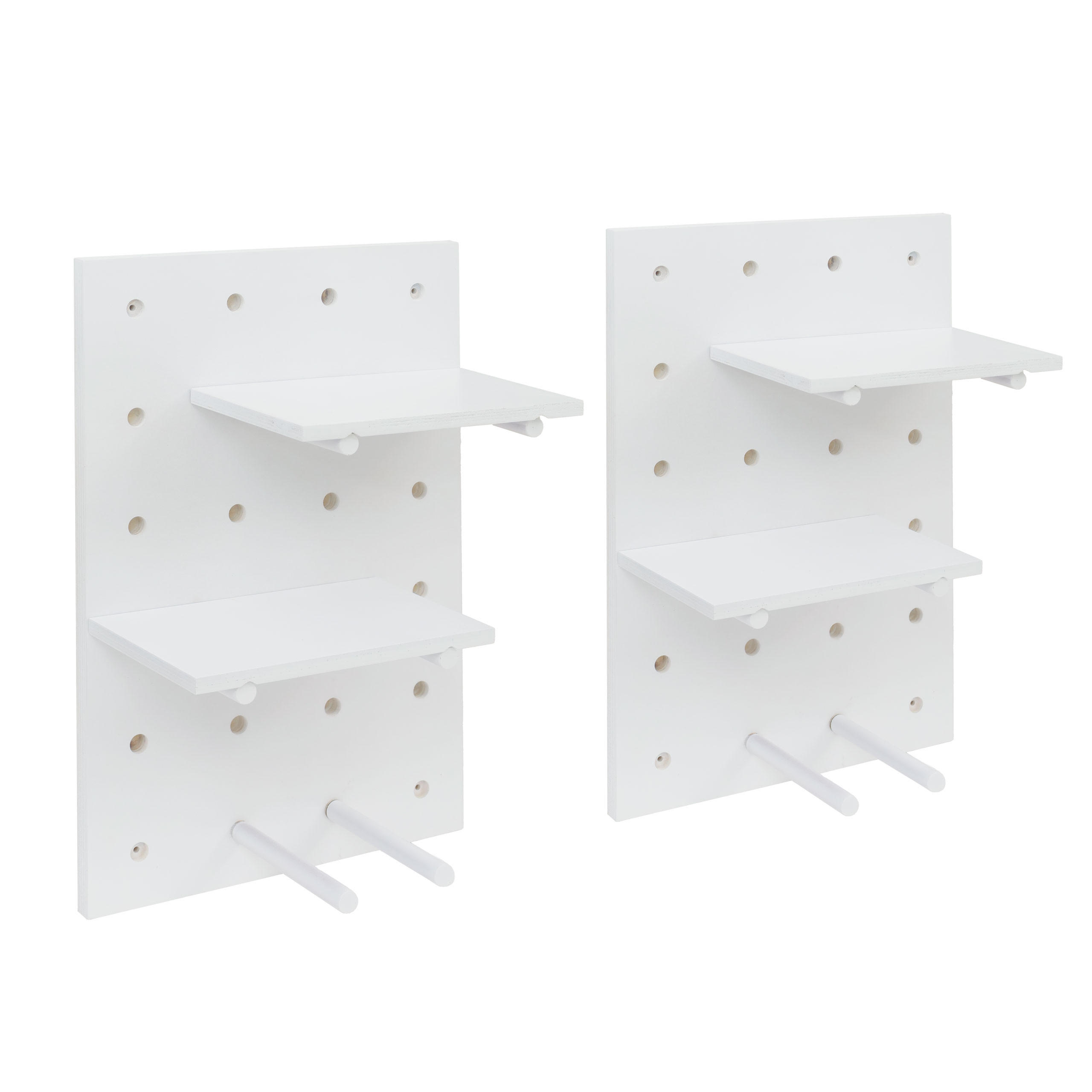 STENSKI PANEL Bel kompletni set - bela, les (40/60/1cm) - MCW