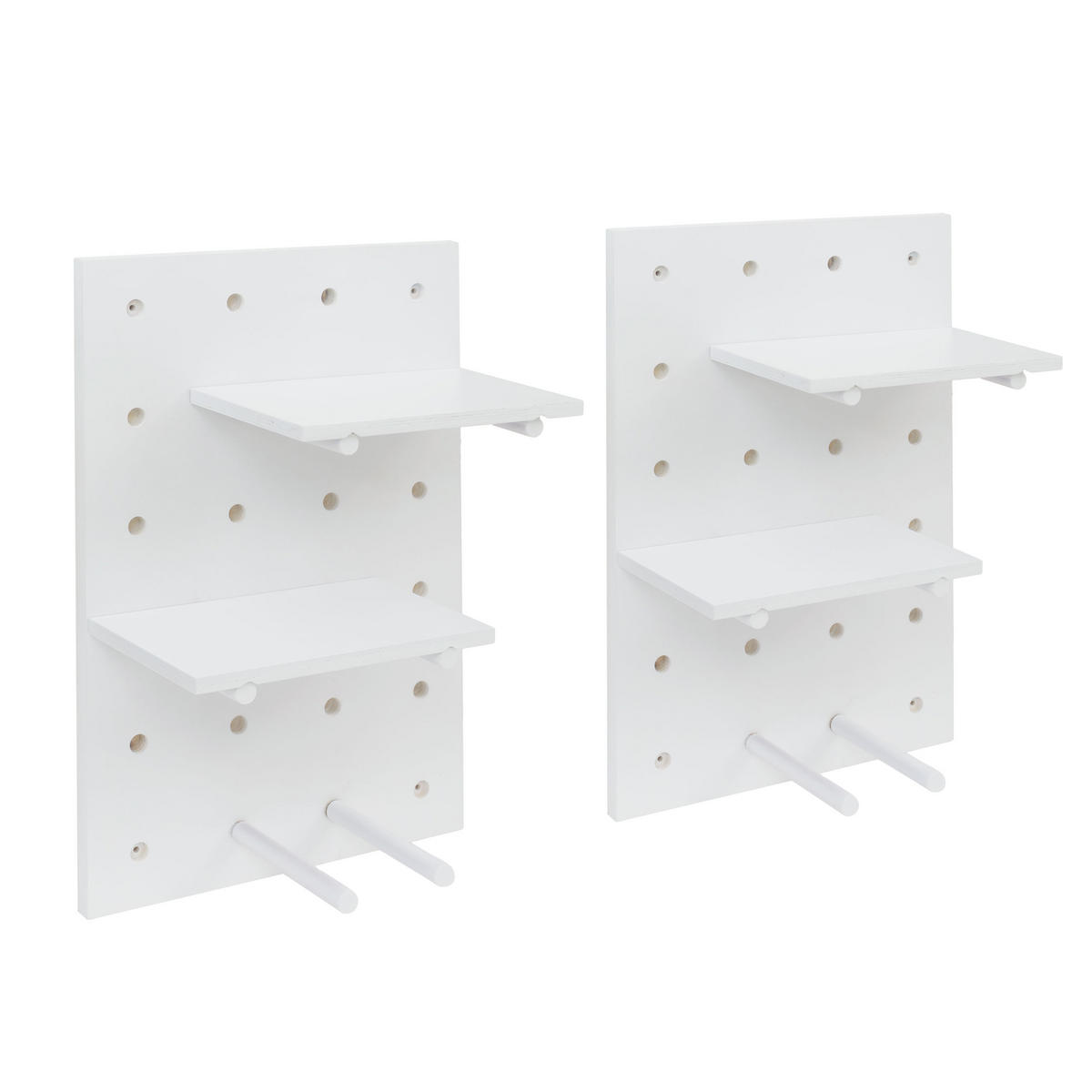 STENSKI PANEL Bel kompletni set - bela, les (40/60/1cm) - MCW