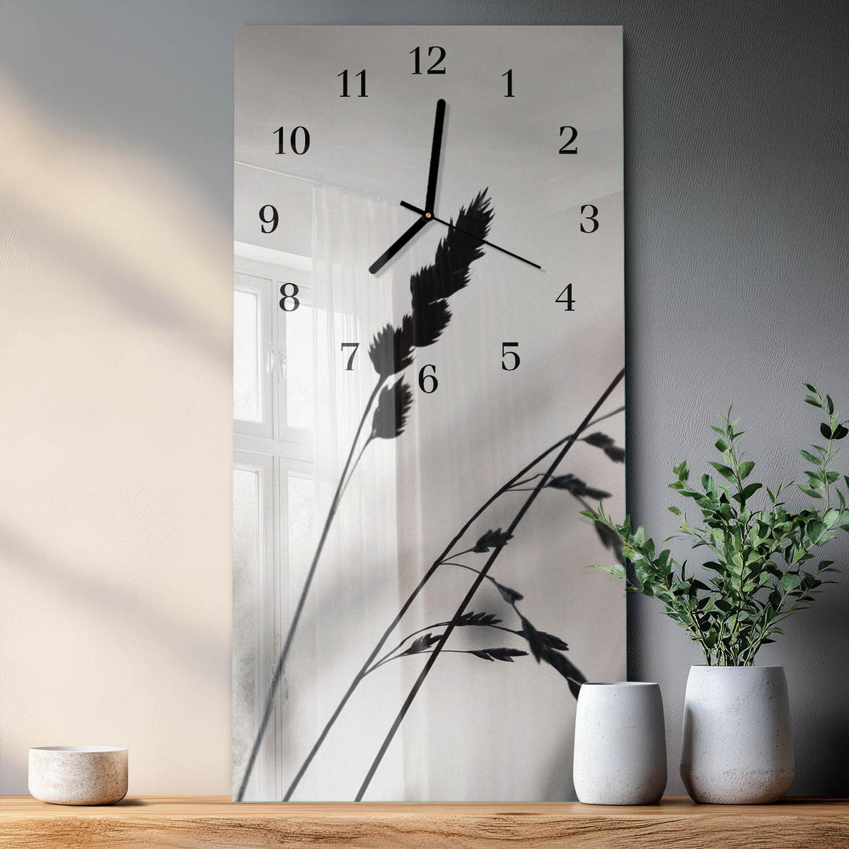WANDUHR 60x30 cm - Boards - Multicolor, Glas (30/60/0.4cm) - TULUP