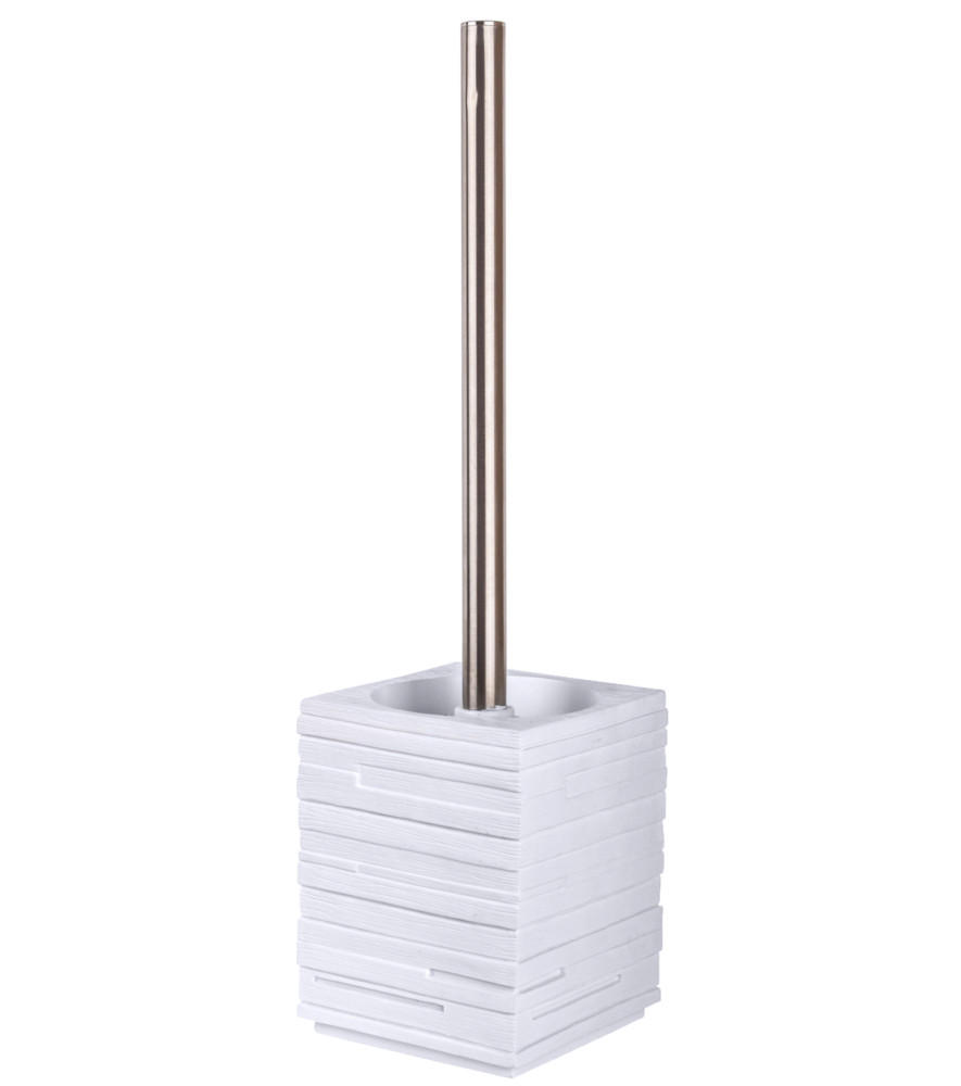 WC-BÜRSTE Calero White - Weiß, Kunststoff (10/37/10cm) - Sanilo