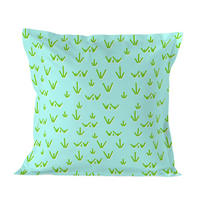 KISSENBEZUG grandma 80x80 cm mehrfarbig - Multicolor, Textil (80/80cm) - Happy Friday
