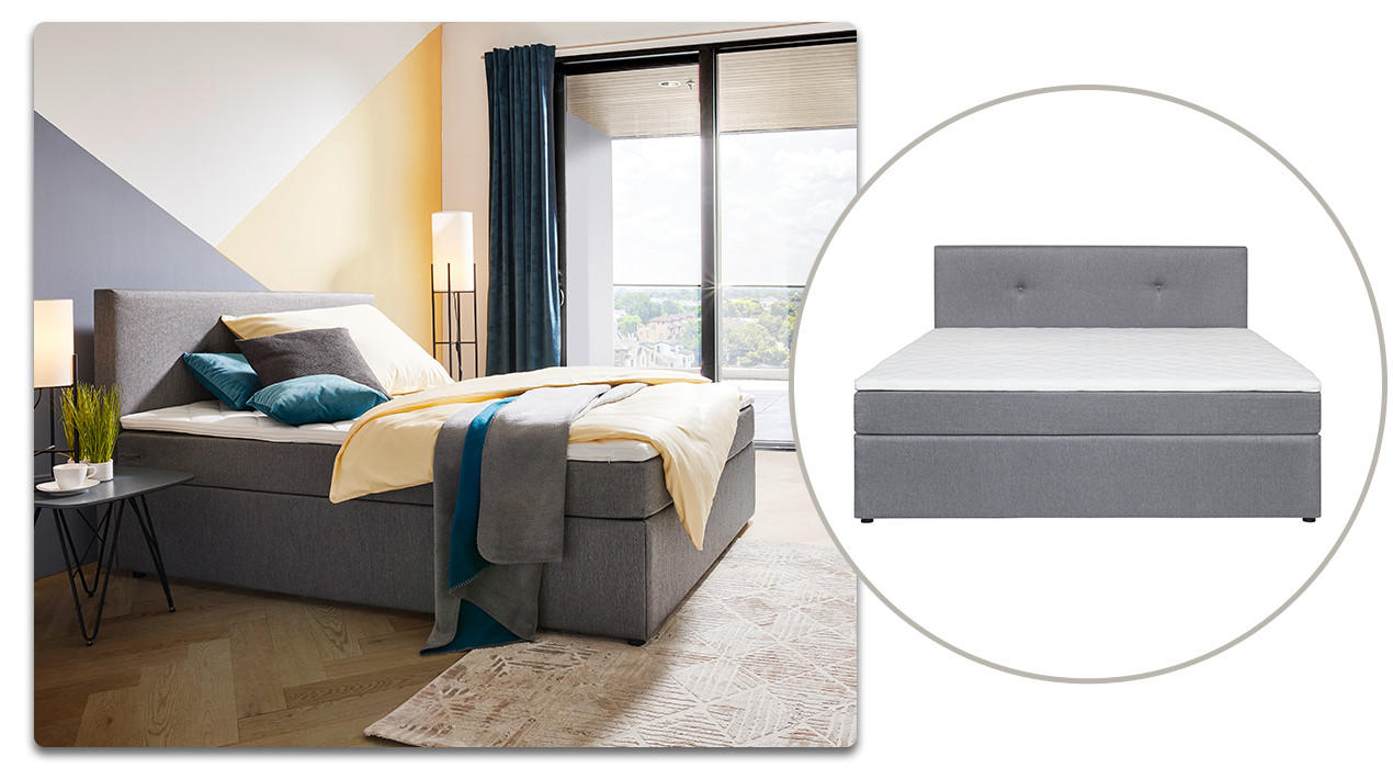 Schlafzimmer gemütlich einrichten - Boxspringbetten