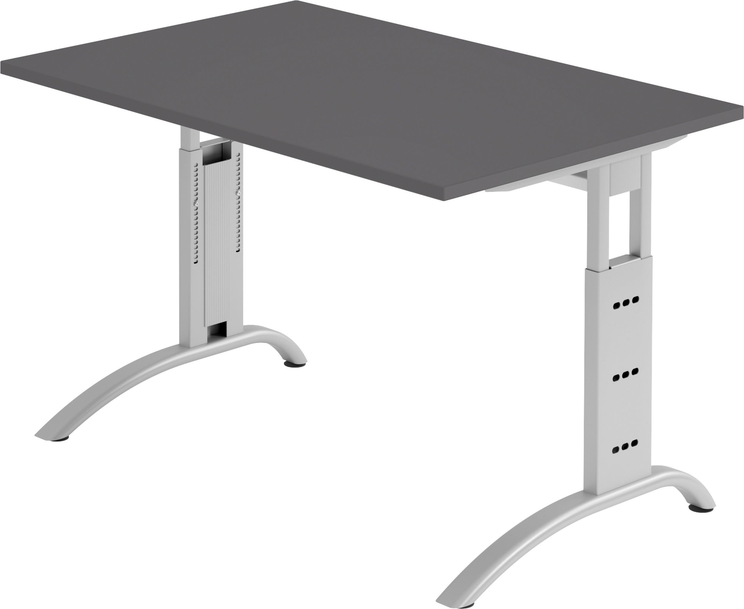 bümö Schreibtisch Graphit 120x74x80 cm