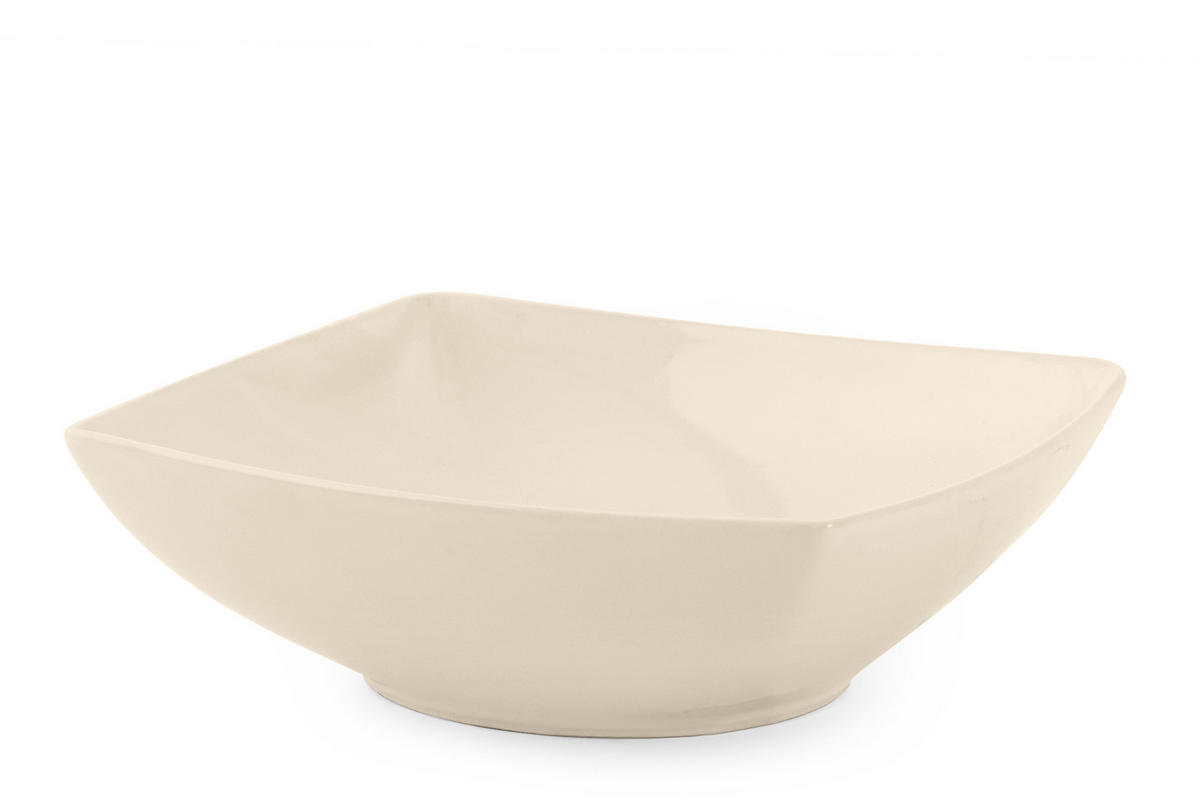TAFELSERVICE EPIRI 6 Personen 18-tlg - Beige, Keramik (25/2/25cm) - KONSIMO®