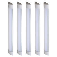 LED UNTERBAULEUCHTE Weiß 4000 Kelvin 5er Set - Weiß, Kunststoff (120/41/2.44cm)