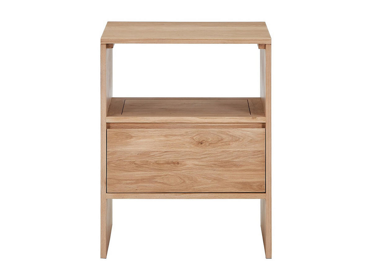 WASCHBECKENUNTERSCHRANK - 60cm x 50cm - Eiche - naturfarben hell - CAVIZO - Naturfarben, Holz (60/78/50cm) - Vente-Unique