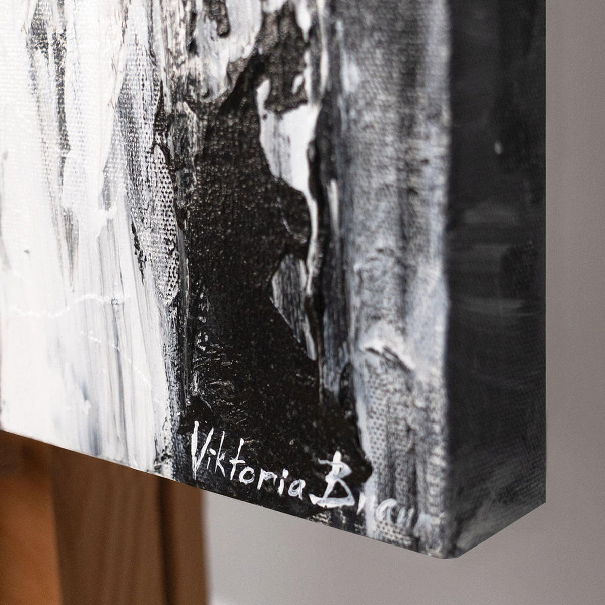 GEMÄLDE Mysteriöser Fremder auf Keilrahmen 115x50 cm - Multicolor, Holz (115/50cm) - YS-art gallery