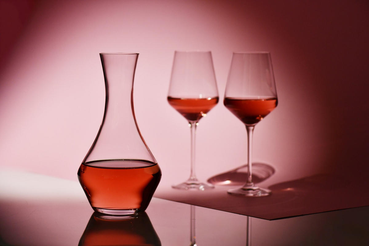 WEINDEKANTER, 1 Stk., 750 ml, Handgemacht - Transparent, Glas (0.75L) - Krosno Glass