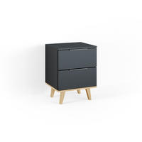 KOMMODE Nautica Anthrazit 45.9 x 60.6 cm - Anthrazit, Holzwerkstoff (46/61/40cm) - Vicco