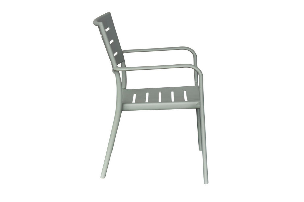 STAPELSTUHL Moroni 56x53x79 cm, Kunststoff, Grün - Grün, Kunststoff (53/79/56cm) - dasmöbelwerk