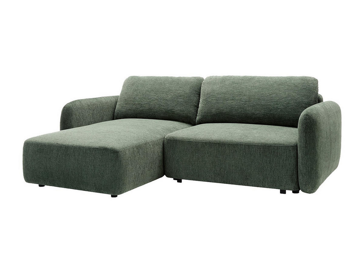 SCHLAFSOFA - 4 Personen - stoff - tannengrün Plufati - Waldgrün, Textil (230/83/165cm) - Vente-Unique