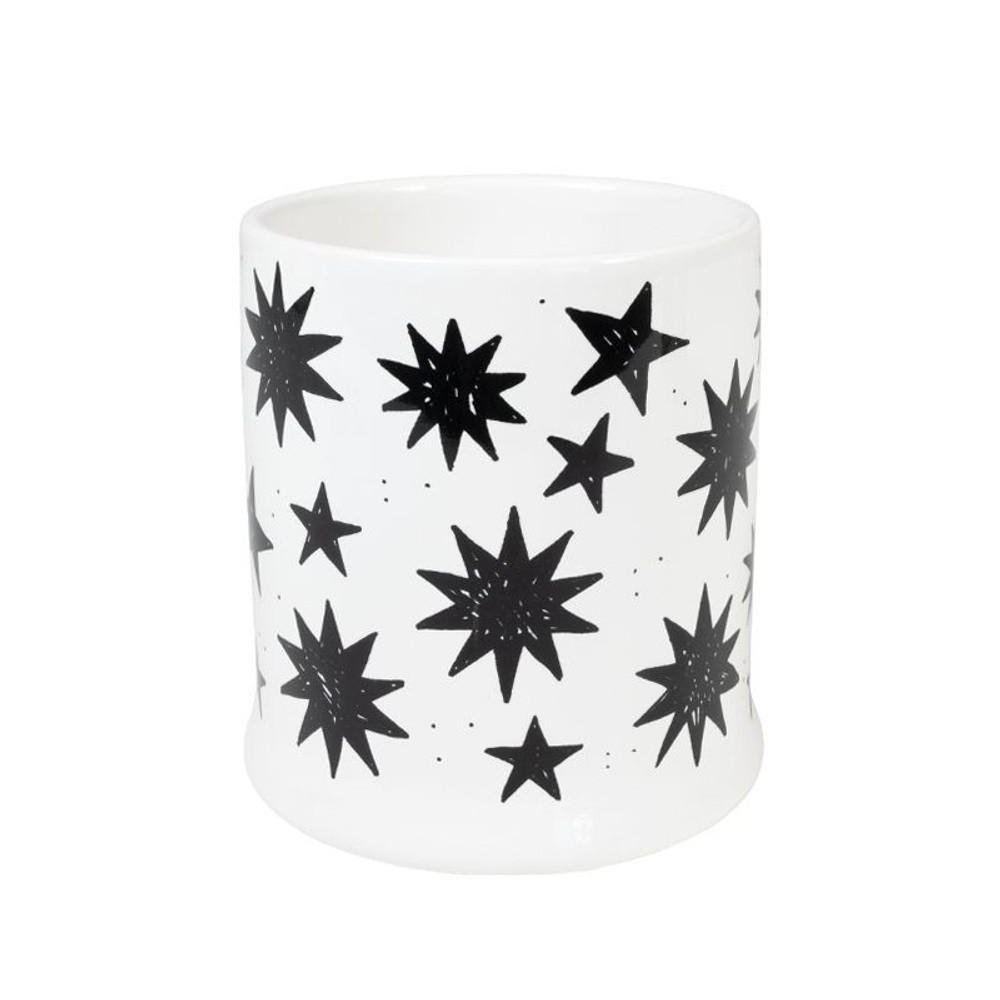 BECHER Sterne in Schwarz - 500 ml - Multicolor, Keramik (0.5L) - Blond Amsterdam
