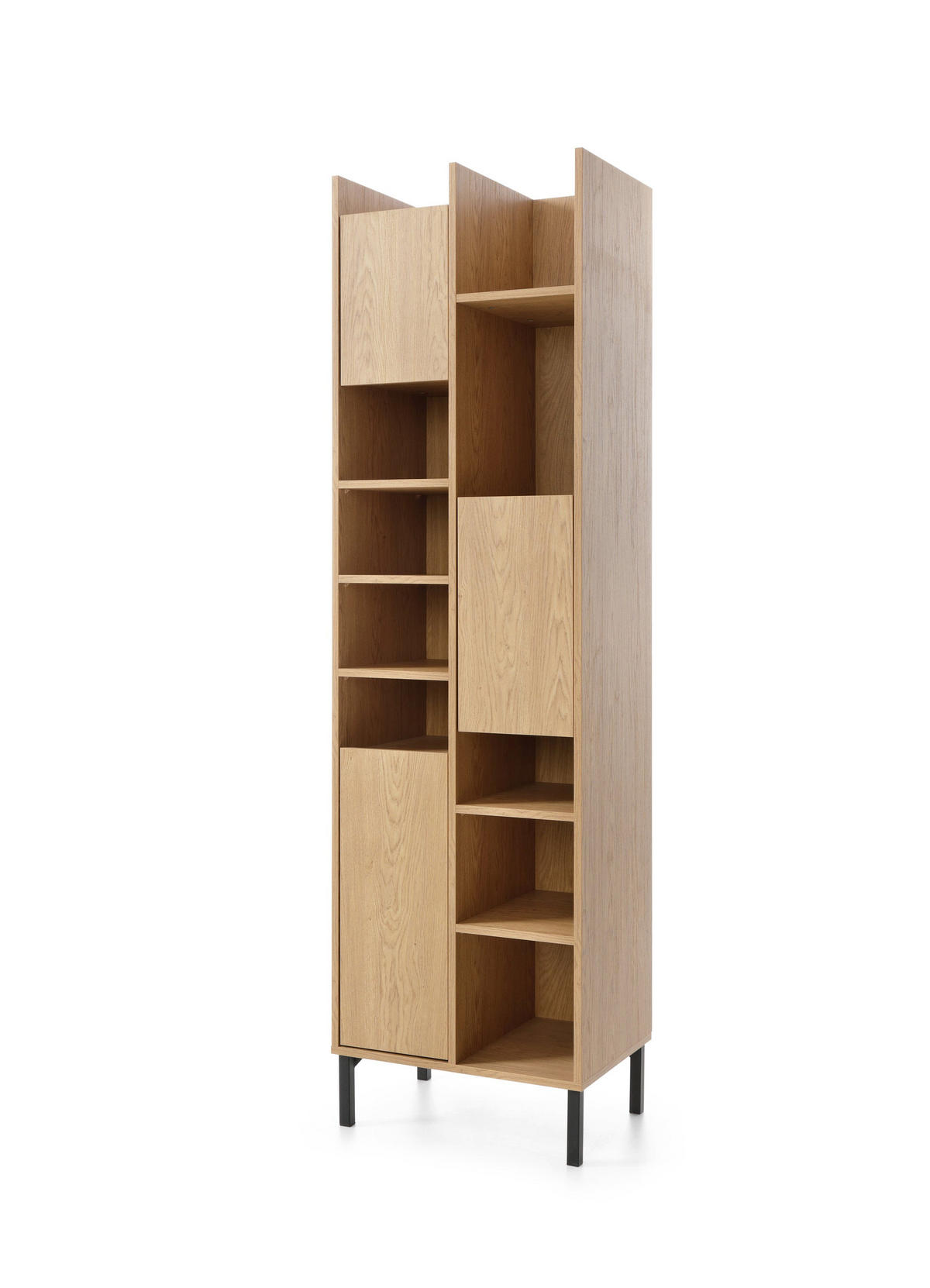 SCHLAFZIMMER Set 7-tlg. – SERGIO System – Grau - Grau, Holzwerkstoff (100/195/50cm) - hi-markt