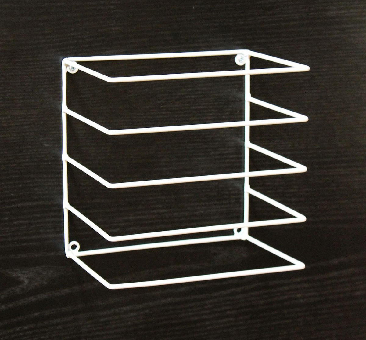 HANDTUCHHALTER Wandmontage Metall Weiß 20/14,5/20 cm - Weiß, Metall (20/20/14.5cm) - DanDiBo