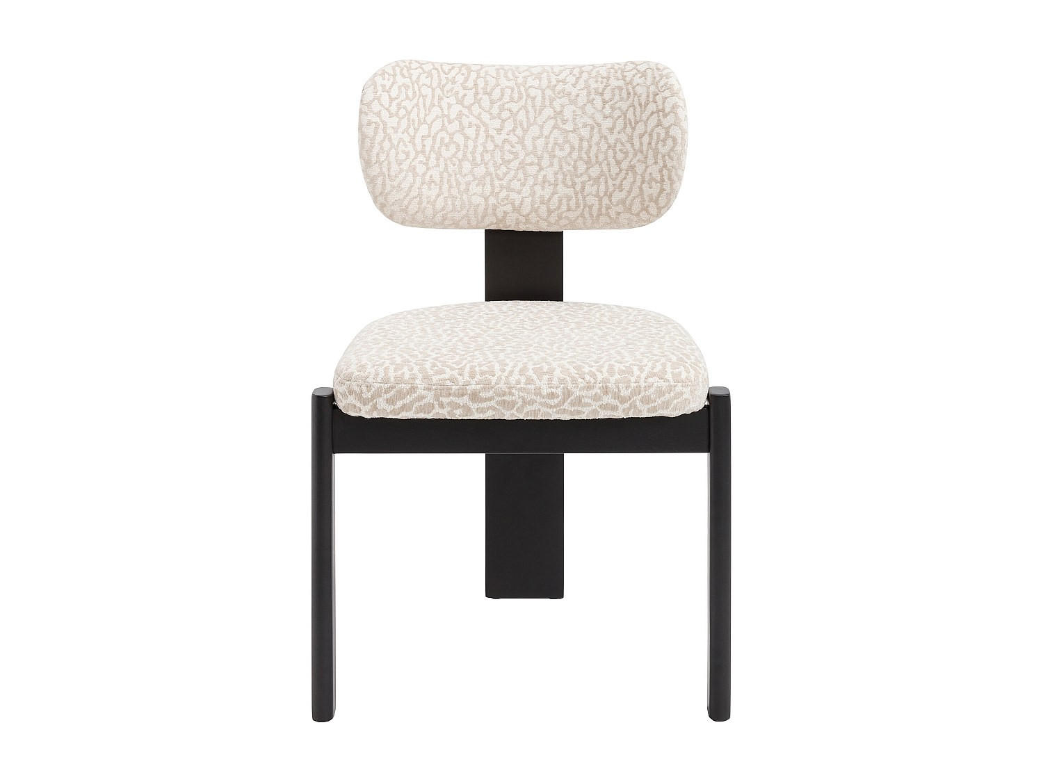 STUHL - 56 cm x 60 cm - Stoff - Beige, Cremefarben - WILANA - Beige, Textil (56/85/60cm) - Vente-Unique