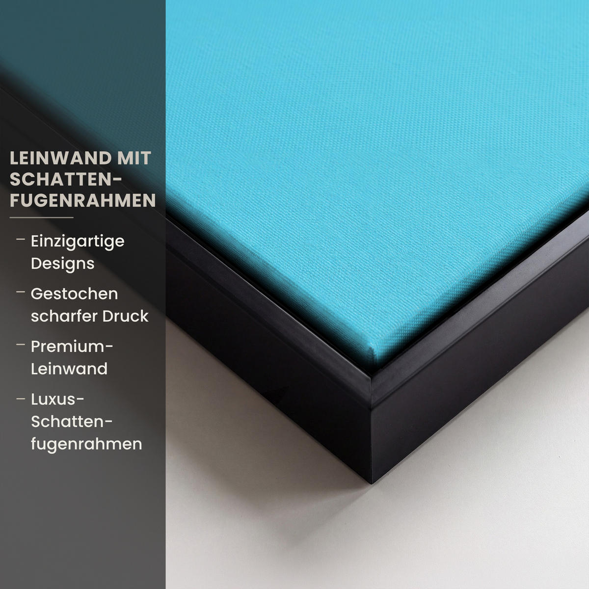 LEINWAND Bilder mit Rahmen - Chick - Sonnenbrille - Blau - 90x140 - Pink, Textil (90/140cm) - MuchoWow