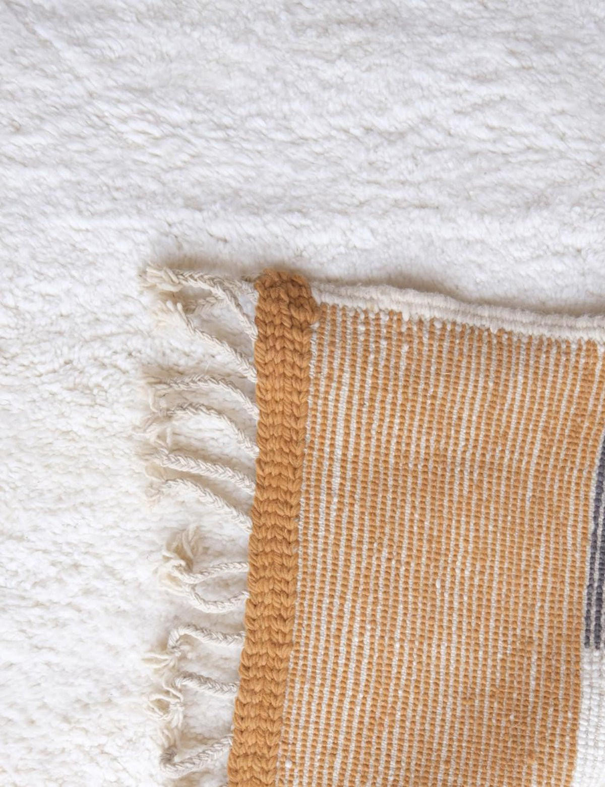 BERBERTEPPICH mit Rand in Farbe 303x 412 cm - Multicolor, Naturmaterialien (303/412cm) - AFK Living