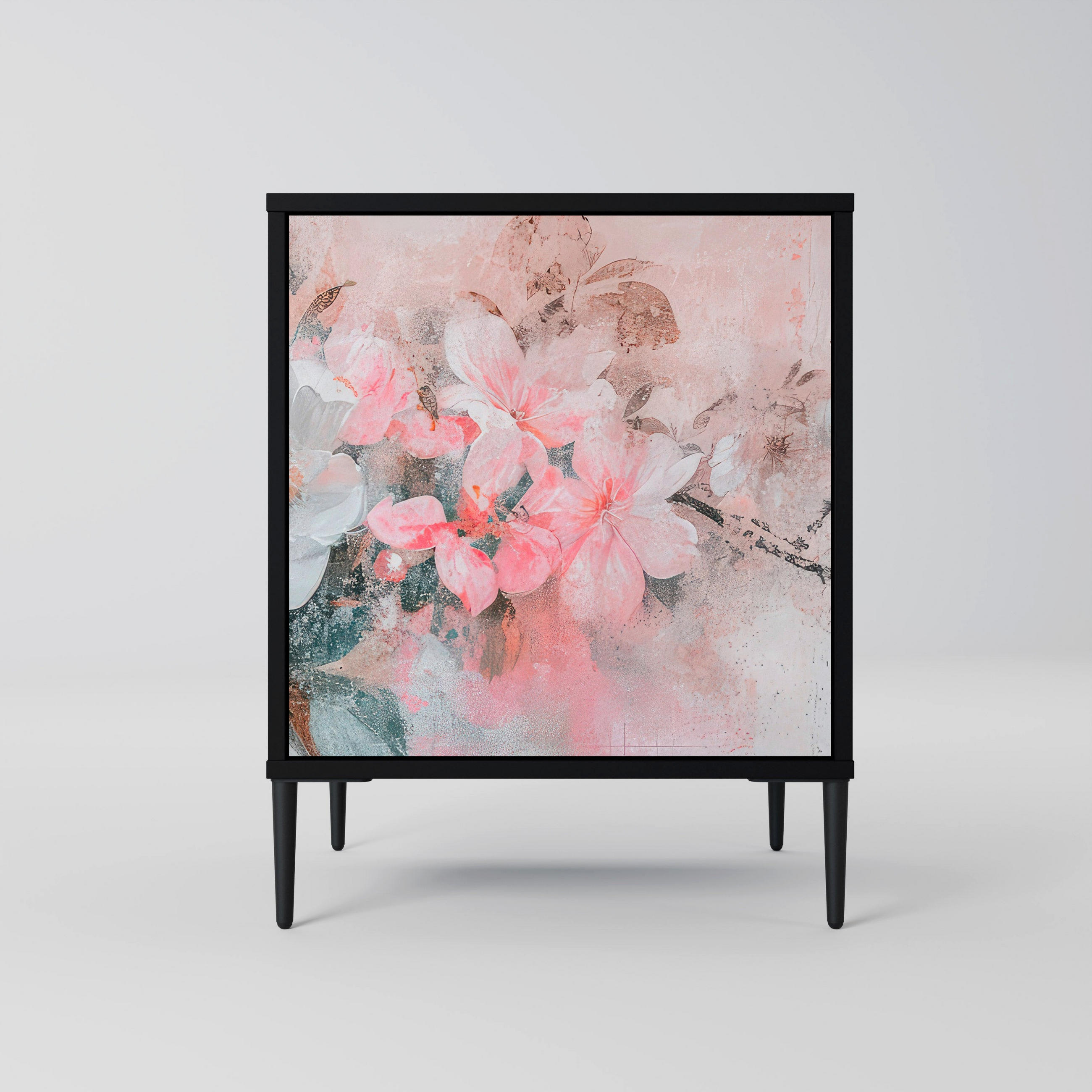 SpaceRebels Sideboard Schwarz 57.5x72.5x42 cm