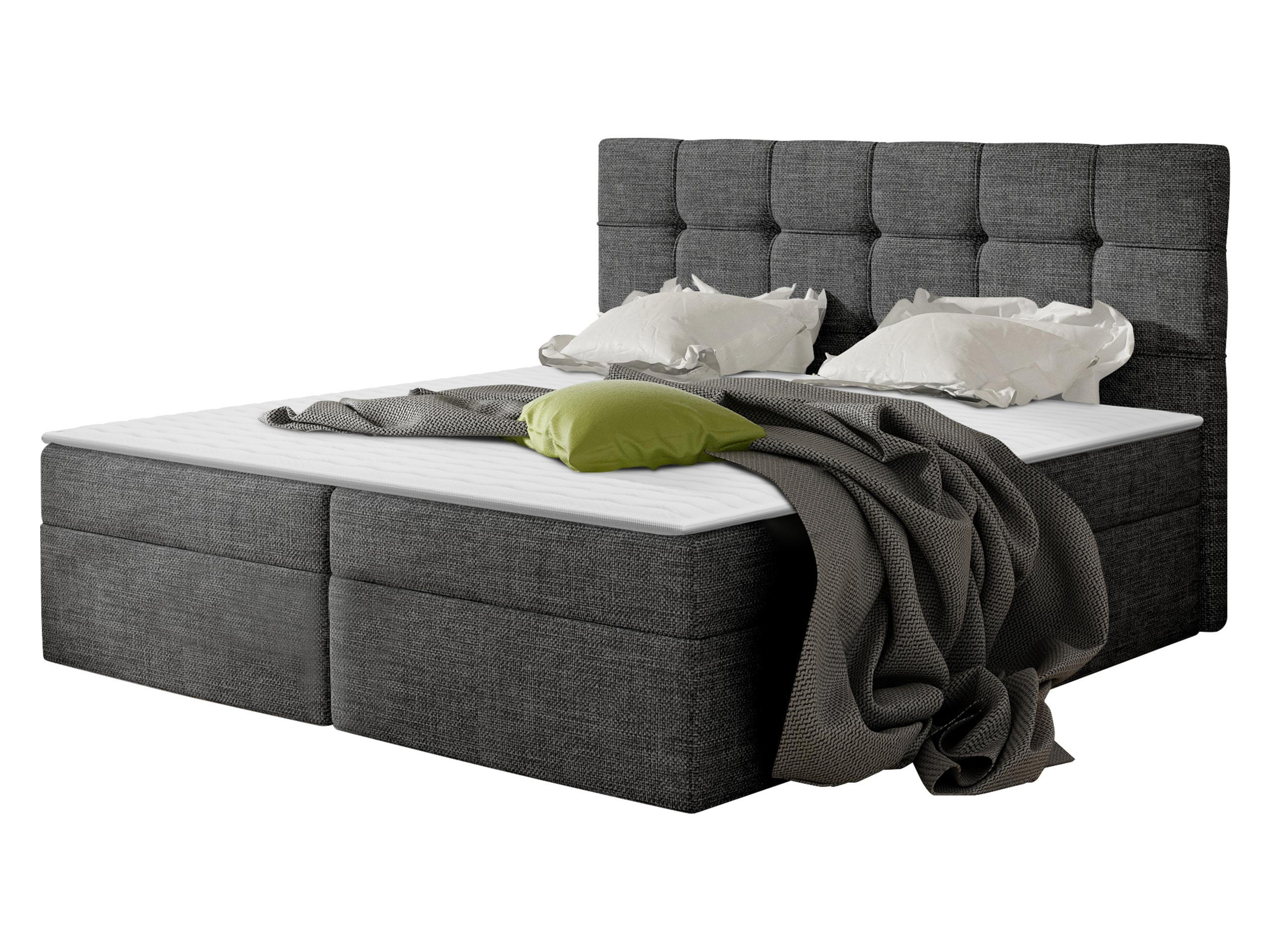 BOXBETT Nele - Greige, Holz/Holzwerkstoff (160/200cm) - MIRJAN24
