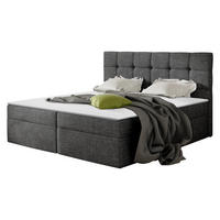 BOXBETT Nele - Greige, Holz/Holzwerkstoff (160/200cm) - MIRJAN24