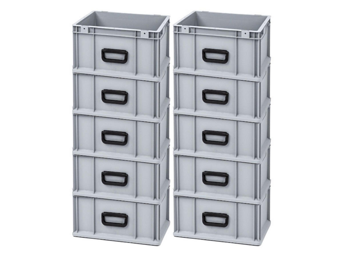 EUROBOX Nextgen Portable Uno 22x30x40cm 20 Liter - Grau, Kunststoff (30/22/40cm) - PROREGAL