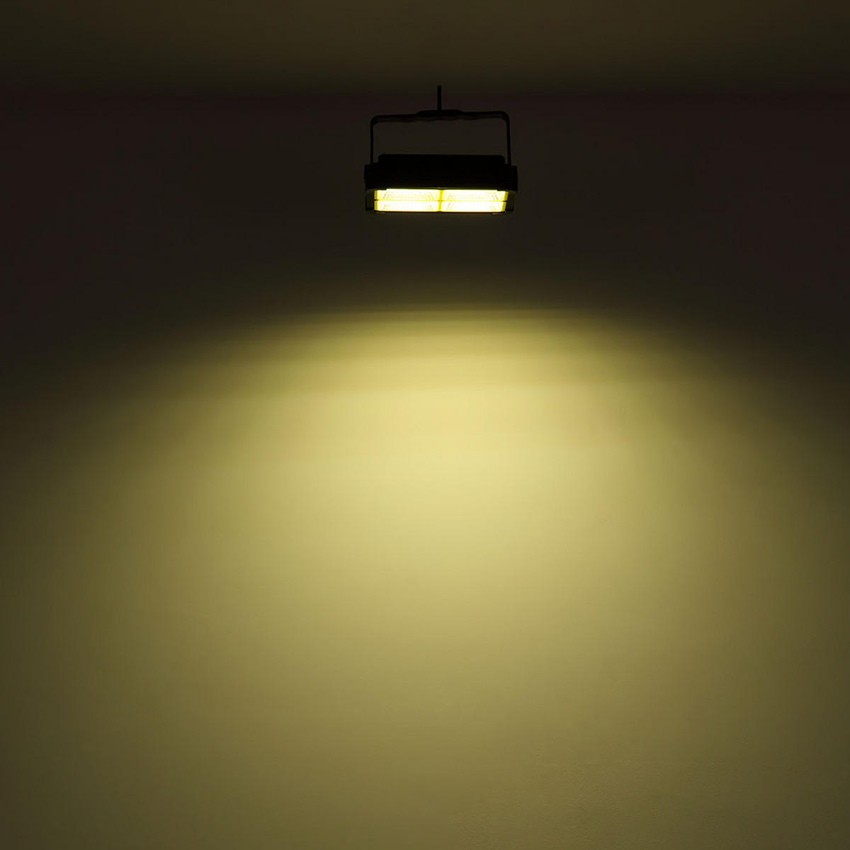 LED AUSSENLEUCHTE Solar Strahler Schwarz - Schwarz, Glas (18.5/5.5/14.5cm) - Globo Lighting